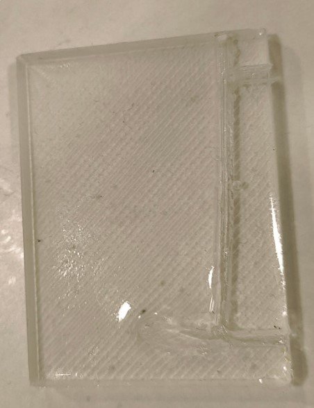 First iteration: cast PDMS sensor with embedded electrodes